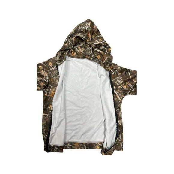 SHEIN Women's Large Cool Lane Camo Jacket Full Zip Sweatshirt Hoodie w Pockets - Picture 2 of 6